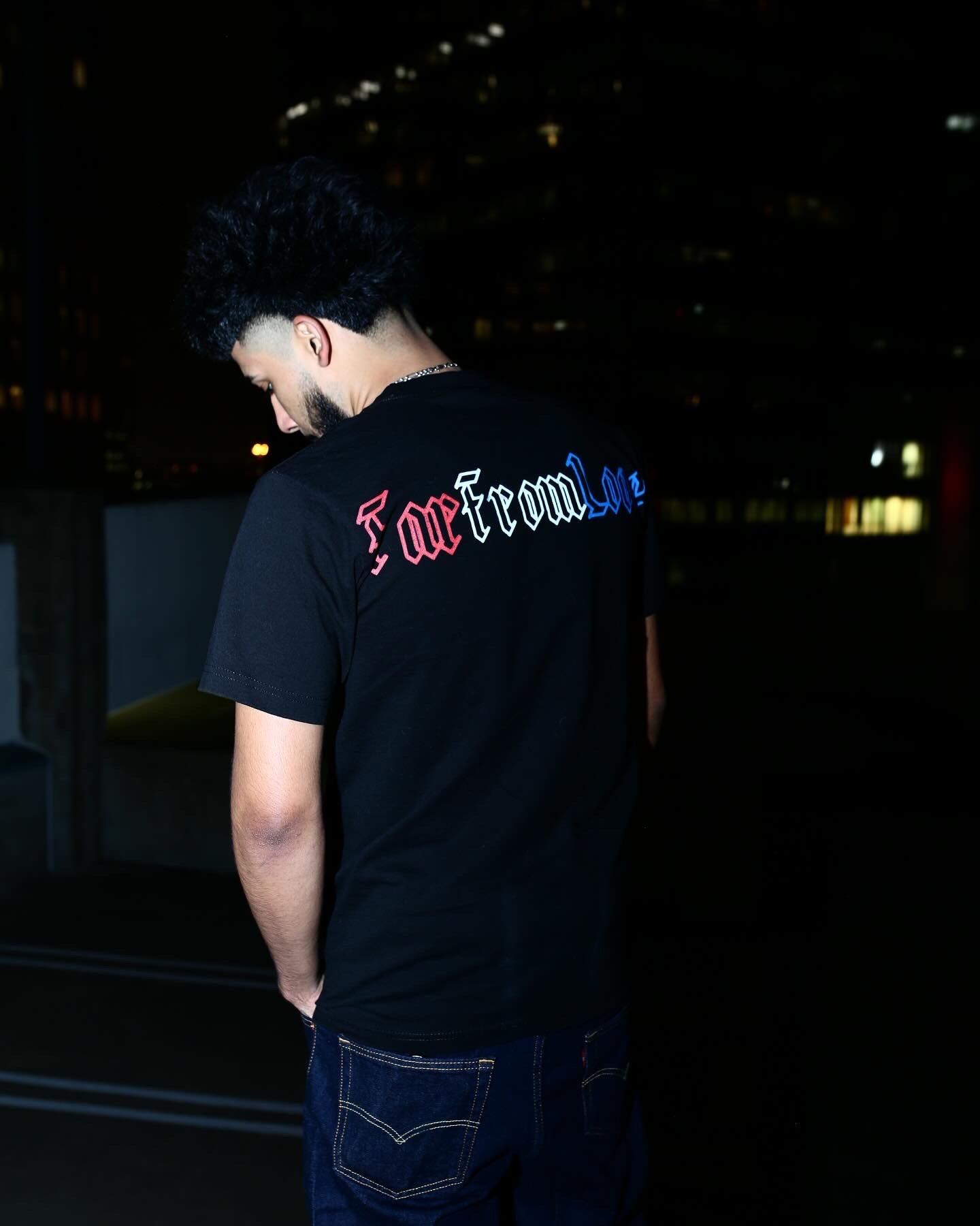Far From Love Red White & Blue Logo