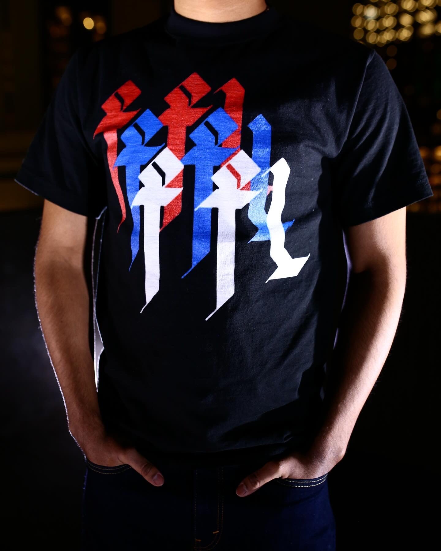Far From Love Red White & Blue Logo